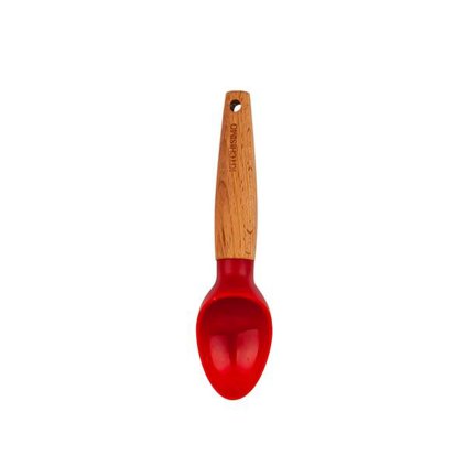 ICE CREAM SCOOP "KITCHISIMO "RED ABS/WOOD