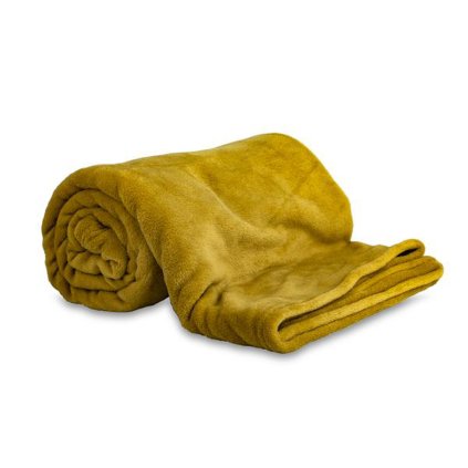 CORAL FLEECE BLANKET 150X200CM, 6 ASS 740~760GM