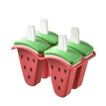 ICE CREAM MAKER, MELON, PLASTIC, 4PCS