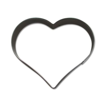 COOKIE CUTTER - BIG HEART,9CM STAINLESS STEEL