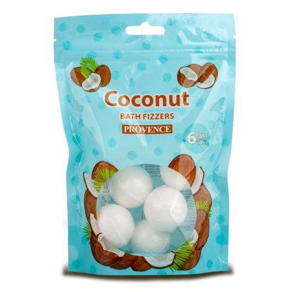 SPARKLING BATH BOMB PROVENCE 6PCS 20G COCONUT