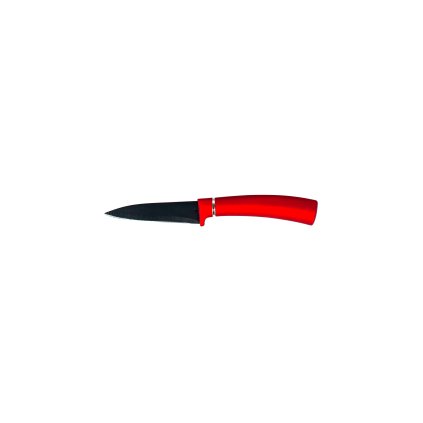 SLICING KNIFE "KITCHISIMO "RED+SILVER HANDLE