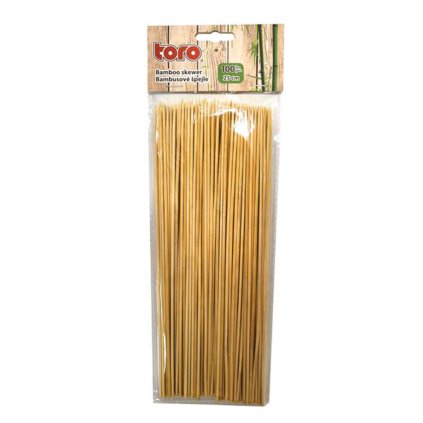 SKEWERS 100PCS 25CM BAMBOO
