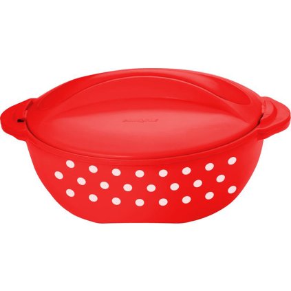 THERMO POT TORO 2L RED AND WHITE DOT