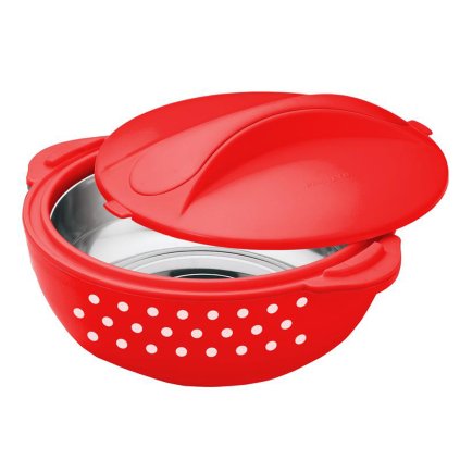 THERMO POT TORO 5L RED AND WHITE DOT