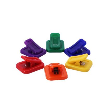 MAGNETIC CLIPS FOR NOTES 6PCS
