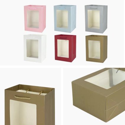 GIFT BAG, 32X26X12CM, ASSORT