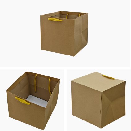 GIFT BAG, 28X30X30CM, ASSORT