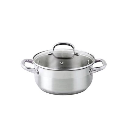 Casserole with glass lid, 1, 4 l, diameter 16 cm
