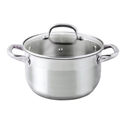 Casserole with glass lid, 2,8 l, diameter 20 cm