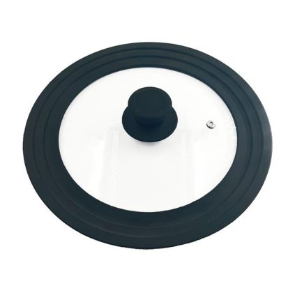 UNIVERSAL LID, PERMANENT GLASS+VALVE, 22,24,26CM