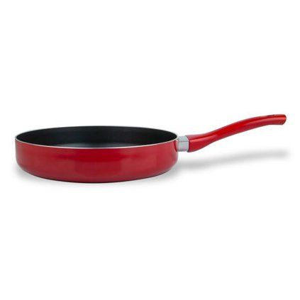 KITCHISIMO Rosso Deep Frying Pan 28 cm, Non-Stick Surface