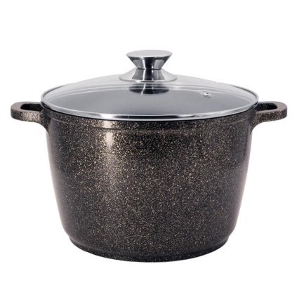 POT WITH LID KITCHISIMO 28X20CM ALUMINIUM CERAMIC