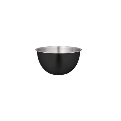 BOWL, STAINLESS STEEL WITH MATT BLACK PAINT 17 CM