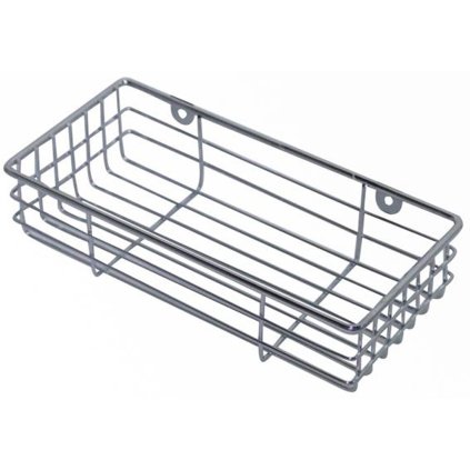 rectangular wire shelf 25 x 12 x 6 cm