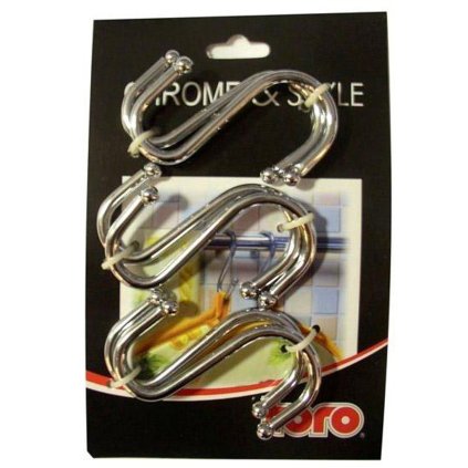 set of 6 hooks 5,6 x 6 x 0,5 cm
