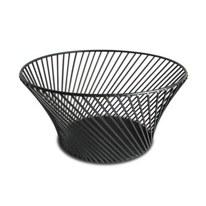 KITCHISIMO black wire fruit bowl Ø25.5 cm