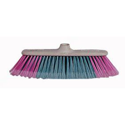 broom colourful without handle 25 x 12,3 x 4,2 cm