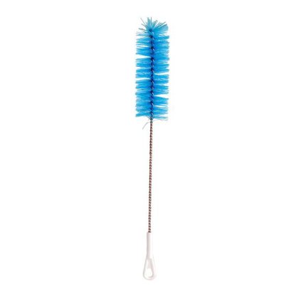 Bottle brush, 48 x 5 x 5 cm, plastic + metal, assort