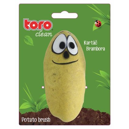 BRUSH "POTATO" 11X5X5,5CM