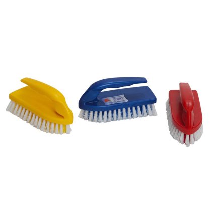 IRON-SHAPED BRUSH, ASSORTED COLOURS