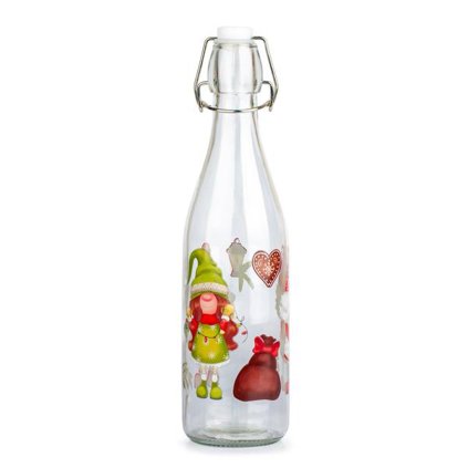 BOTTLE WITH SNAP CAP 1L ELVES
