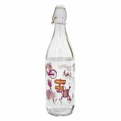 BOTTLE WITH PATENT CAP 1L NEW LAVENDER