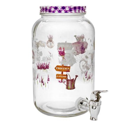 BEVERAGE GLASS 3L NEW LAVENDER