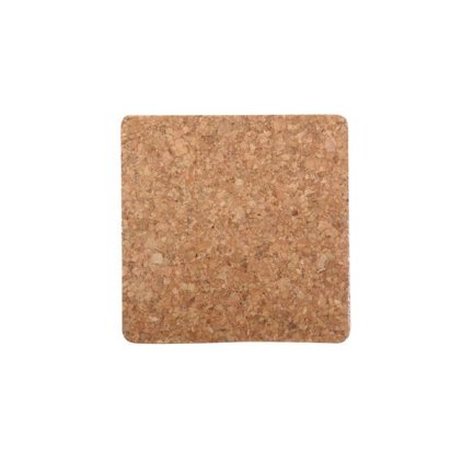 Cork placemats square,95x95mm 6pcs