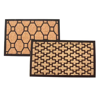 Doormat coconut and rubber, 40 x 70 cm