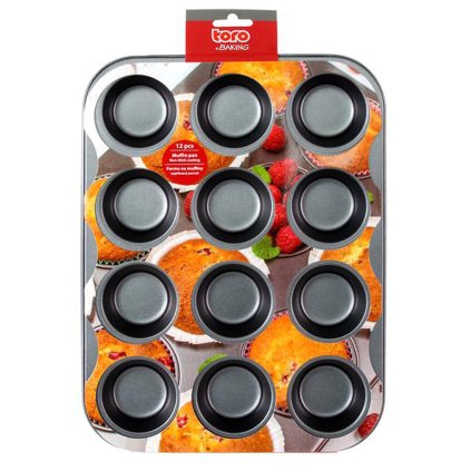 Muffin mould, 12 fillers, 26 x 34, 5 x 3, 2 cm