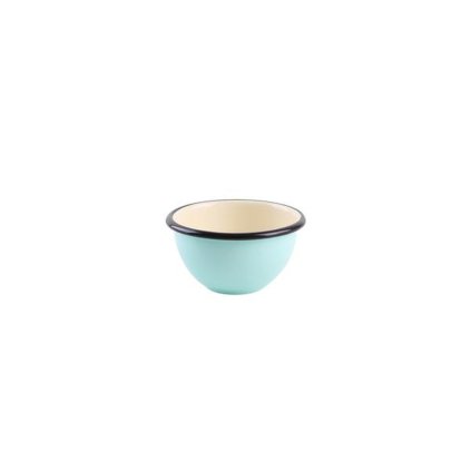 ENAMEL BOWL 12 CM, TURQUOISE