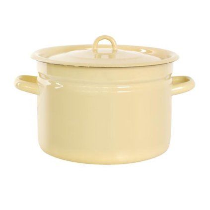 Enamelled Pot with Lid 9 l