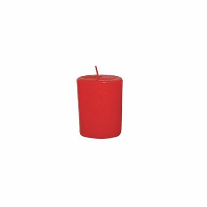 Rose scented candle, 4 x 4, 9 cm