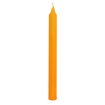 TABLE CANDLE BISTRO ORANGE, 24X2,4CM, 70G