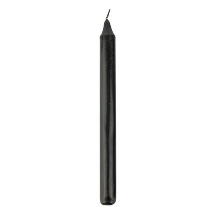 BISTRO TABLE CANDLE BLACK, 24X2,4CM, 70G