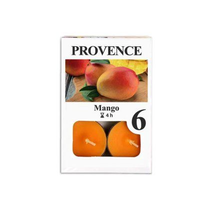 PROVENCE tea lights 6 pcs mango