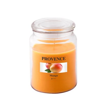 CANDLE IN A GLASS 510g, 85-95hrs, mango