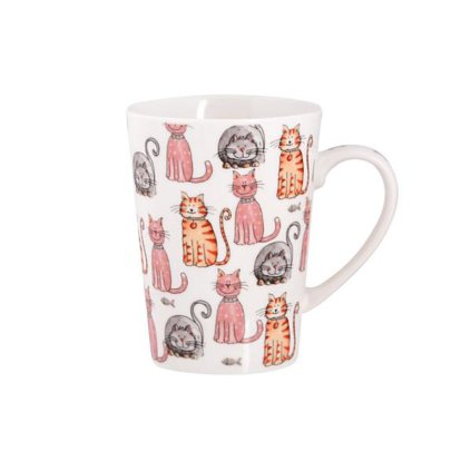MUG "CAT" AND "DOG" 9,5X7,3X12,6CM, 460ML, ASSOR