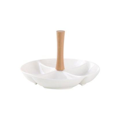 BOWLS 4PCS WITH HANDLE 24,8X4,5CM, CERAMIC