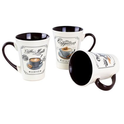 CUP CAPPUCINO CAFFE LATTE CHOCOLATE,300ML,ASSORT