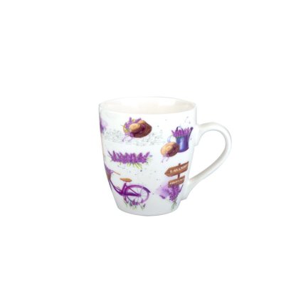 MUG 230ML NEW LAVENDER CERAMIC 7,5X5X8,6CM