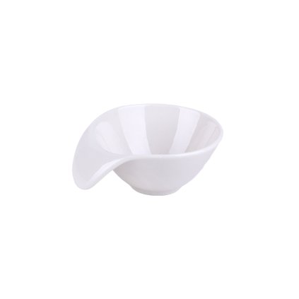 SERVING BOWL 10X8X4CM PORCELAIN WHITE