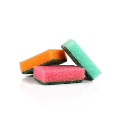 Dish sponge, 10 pcs, 4,9 x 7,9 x 2,6 cm