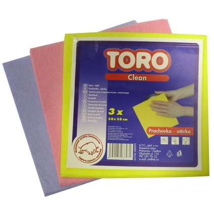 duster 3 pcs, 38 x 38 cm