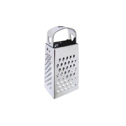 Mini grater, stainless steel, 3,8 x 2,8 x 7,8 cm