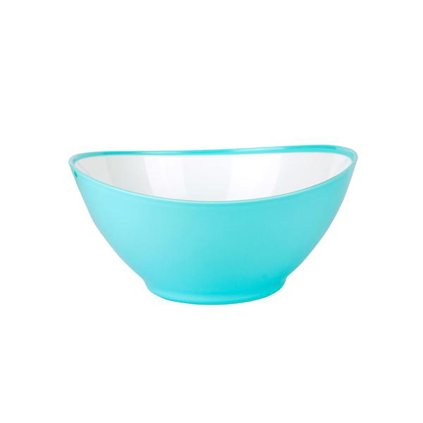 BOWL, 1000ML, INTERIOR WHITE/EXTERIOR ASSORT 2 COLOURS