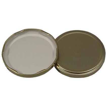 TWIST lids for jars - 10 pcs, diameter 8,2 cm