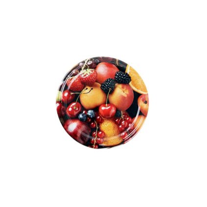 Lid for preserving jars 10pcs, 66mm, fruit motif