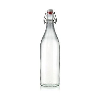 BOTTLE WITH SNAP CAP 0,5LTR CLEAR